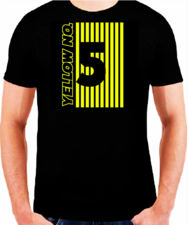 BLACK STRIPER T-SHIRT | Cashless In-Person