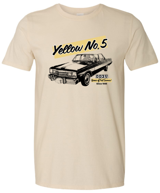 Yellow No. 5 - 30YR Anniversary Softstyle T-Shirt (Size and Color Options)