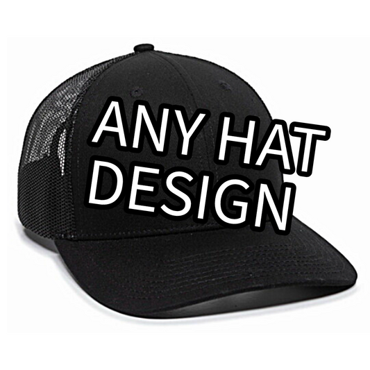 CAP | ALL HAT STYLES | ONE SIZE | Cashless In-Person